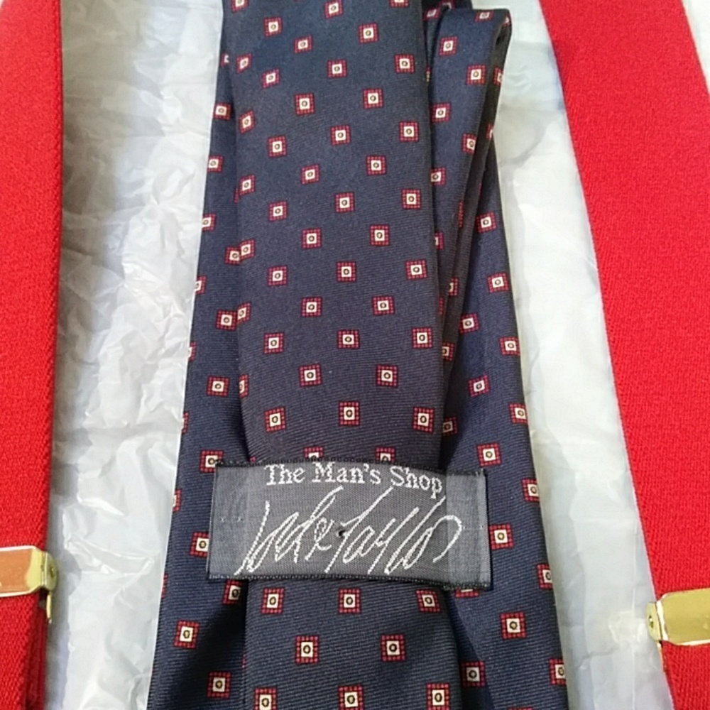 - Lord &Taylor tie&suspenders  $45+ Free suspenders - Picture 5 of 5